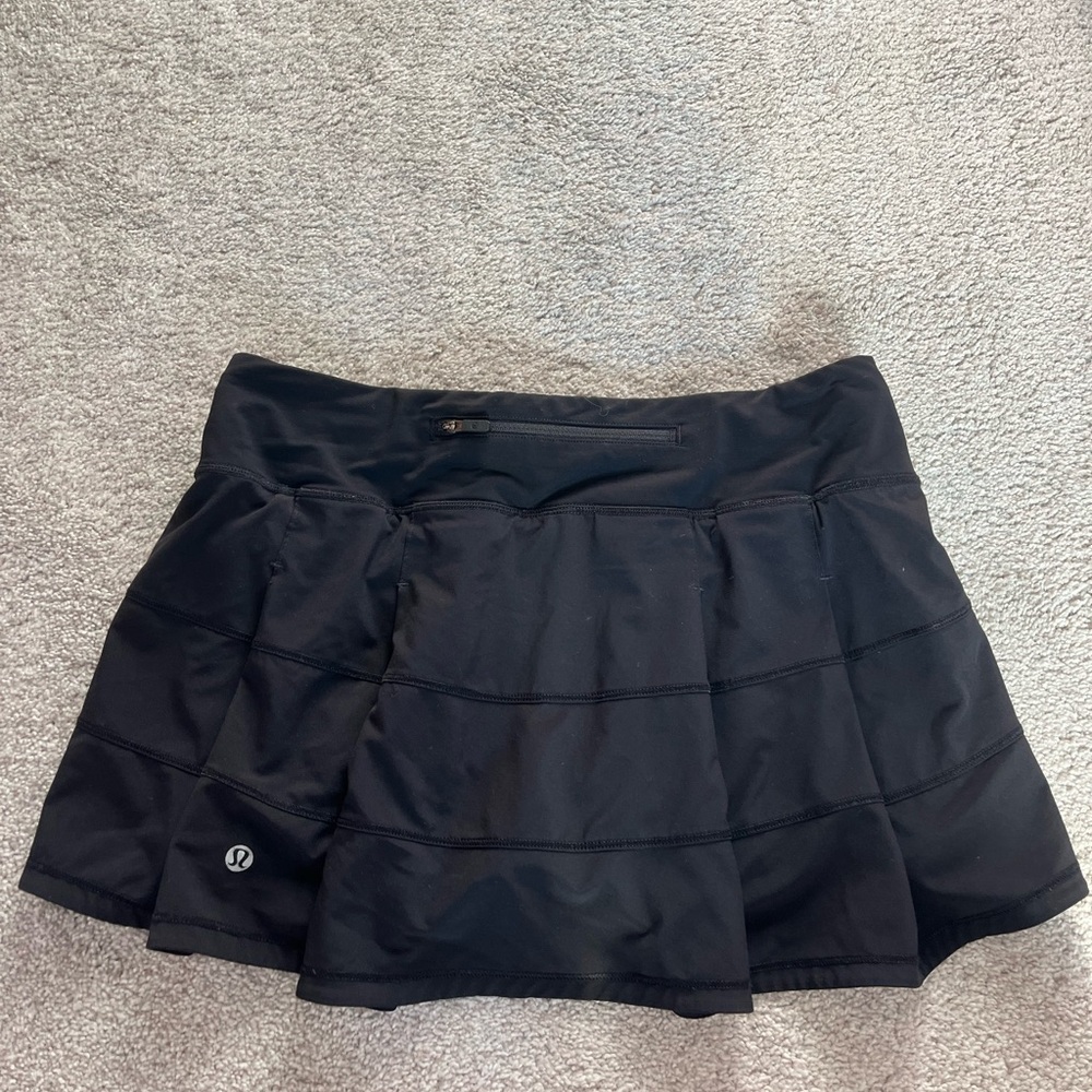 Lululemon Black Tennis Skirt